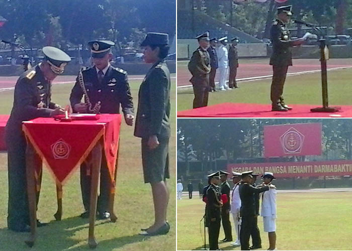 Panglima TNI Lantik 117 Perwira Prajurit Karier